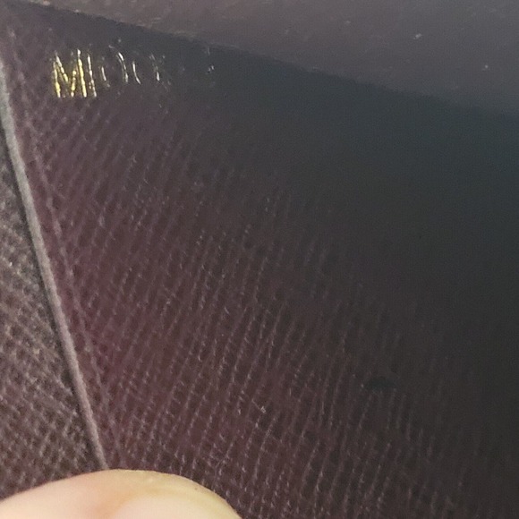 LOUIS VUITTON LV Brown Zip Around Wallet Organizer Atoll Large Clutch Unisex - Picture 11 of 16